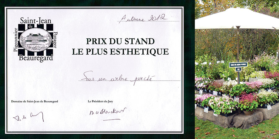 Automne 2012 - Prix St-Jean - Le stand le plus esthétique